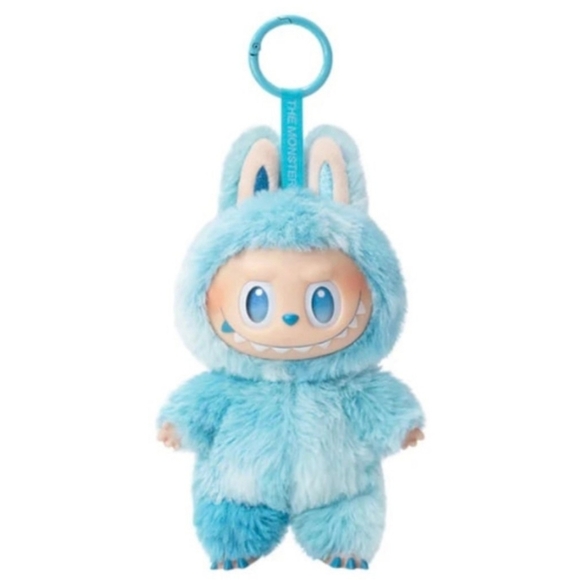 POP MART Labubu The Monsters Big Into Energy BIE - Hope - AUTHENTIC Blue Tie Dye - Picture 1 of 8
